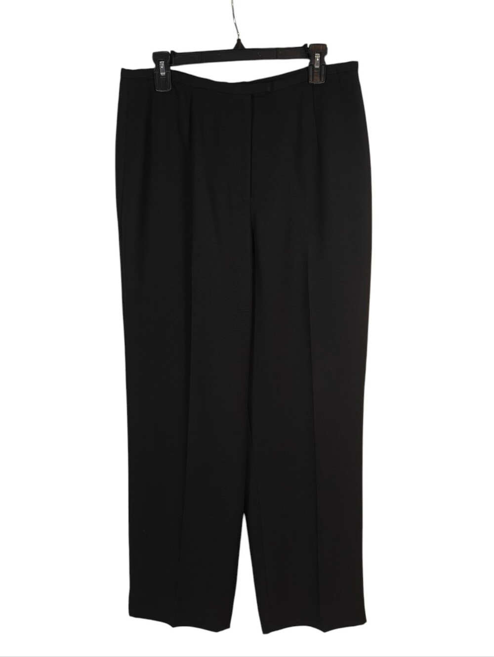 ANN TAYLOR LOFT Classic Black Pleated Dress Trousers Size 14P